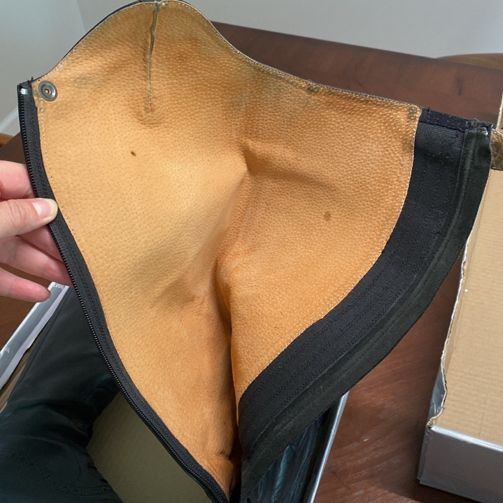 Horze Equestrian English Riding Boots Genuine Leather Sz42R - EU (10R-USA) - Picture 13 of 17